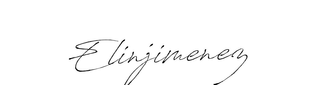 Create a beautiful signature design for name Elinjimenez. With this signature (Antro_Vectra) fonts, you can make a handwritten signature for free. Elinjimenez signature style 6 images and pictures png