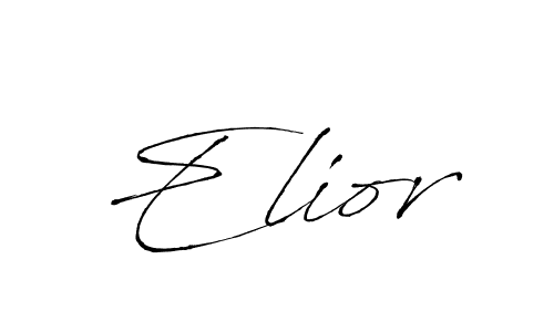 Elior stylish signature style. Best Handwritten Sign (Antro_Vectra) for my name. Handwritten Signature Collection Ideas for my name Elior. Elior signature style 6 images and pictures png