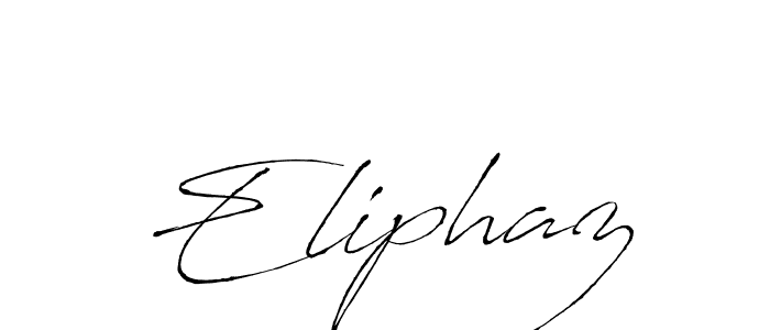 Also we have Eliphaz name is the best signature style. Create professional handwritten signature collection using Antro_Vectra autograph style. Eliphaz signature style 6 images and pictures png