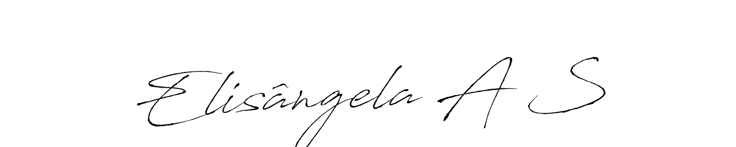 Here are the top 10 professional signature styles for the name Elisângela A S. These are the best autograph styles you can use for your name. Elisângela A S signature style 6 images and pictures png
