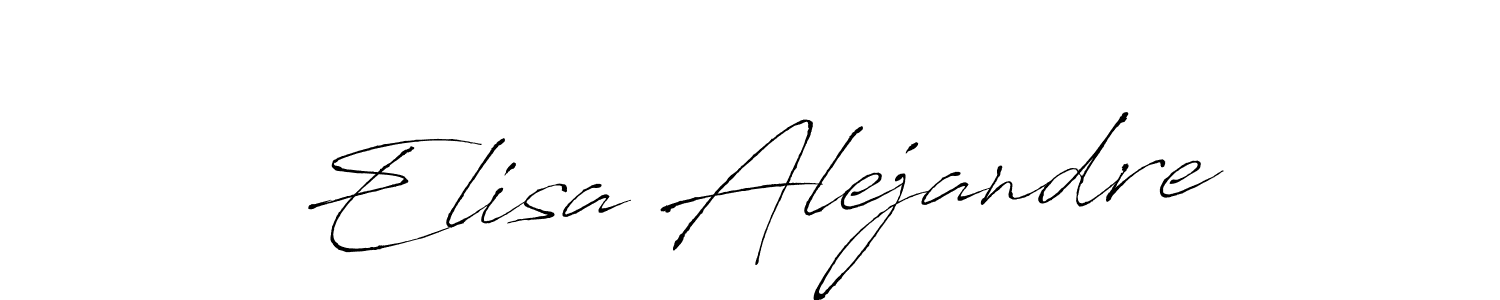 How to Draw Elisa Alejandre signature style? Antro_Vectra is a latest design signature styles for name Elisa Alejandre. Elisa Alejandre signature style 6 images and pictures png