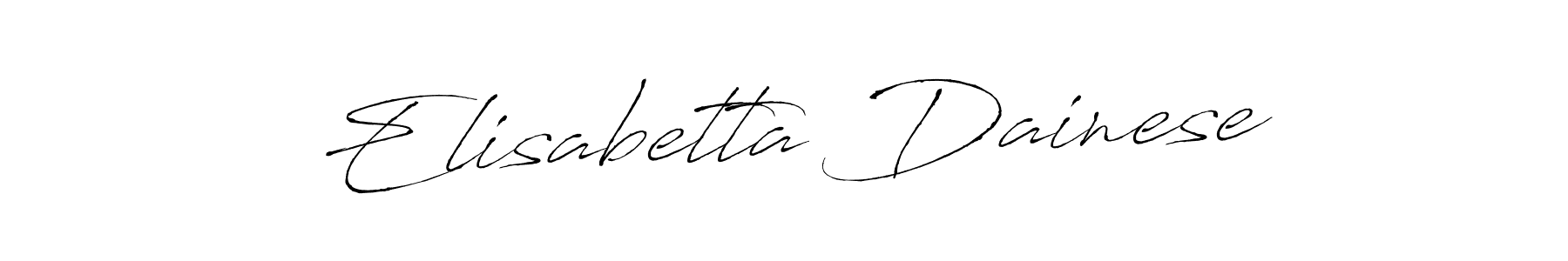 Make a beautiful signature design for name Elisabetta Dainese. With this signature (Antro_Vectra) style, you can create a handwritten signature for free. Elisabetta Dainese signature style 6 images and pictures png