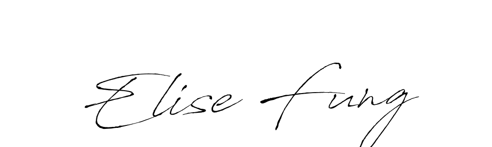 Antro_Vectra is a professional signature style that is perfect for those who want to add a touch of class to their signature. It is also a great choice for those who want to make their signature more unique. Get Elise Fung name to fancy signature for free. Elise Fung signature style 6 images and pictures png