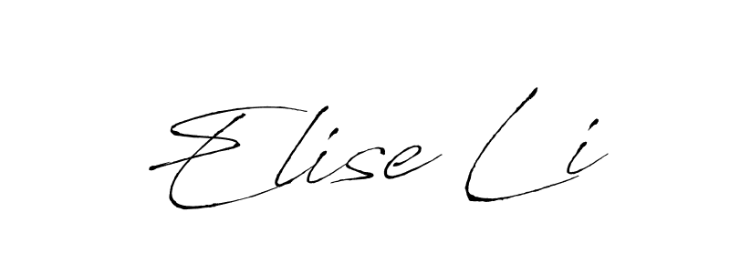 Make a beautiful signature design for name Elise Li. Use this online signature maker to create a handwritten signature for free. Elise Li signature style 6 images and pictures png