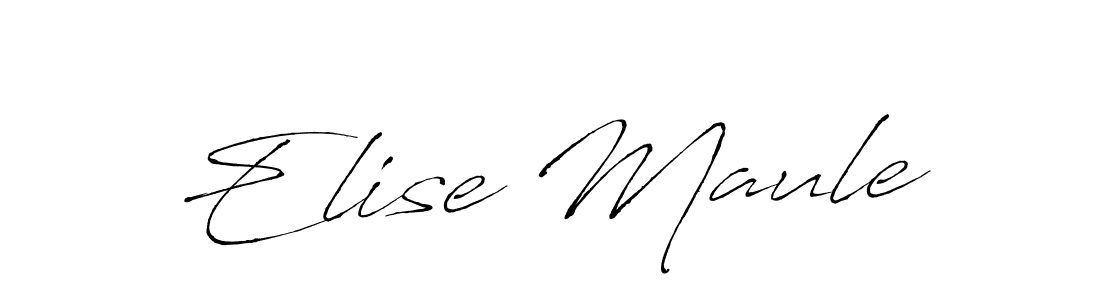 Once you've used our free online signature maker to create your best signature Antro_Vectra style, it's time to enjoy all of the benefits that Elise Maule name signing documents. Elise Maule signature style 6 images and pictures png