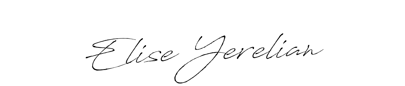 Here are the top 10 professional signature styles for the name Elise Yerelian. These are the best autograph styles you can use for your name. Elise Yerelian signature style 6 images and pictures png