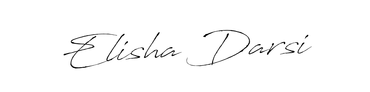 The best way (Antro_Vectra) to make a short signature is to pick only two or three words in your name. The name Elisha Darsi include a total of six letters. For converting this name. Elisha Darsi signature style 6 images and pictures png