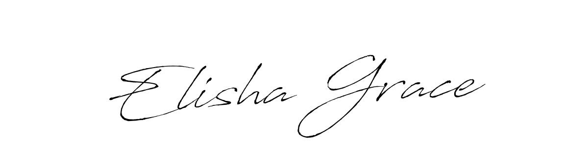 You should practise on your own different ways (Antro_Vectra) to write your name (Elisha Grace) in signature. don't let someone else do it for you. Elisha Grace signature style 6 images and pictures png