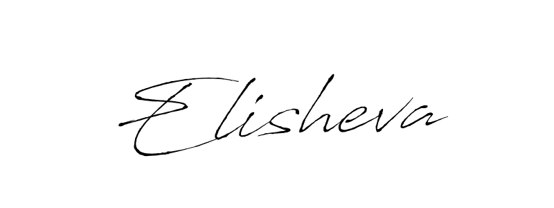 Make a beautiful signature design for name Elisheva. With this signature (Antro_Vectra) style, you can create a handwritten signature for free. Elisheva signature style 6 images and pictures png