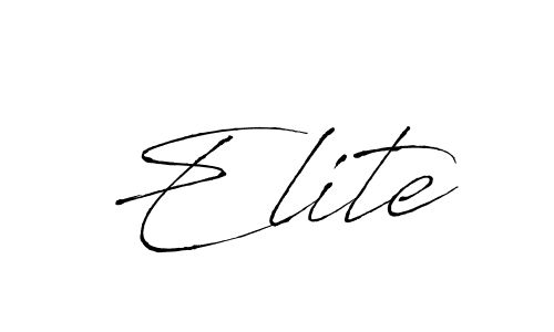 How to make Elite signature? Antro_Vectra is a professional autograph style. Create handwritten signature for Elite name. Elite signature style 6 images and pictures png