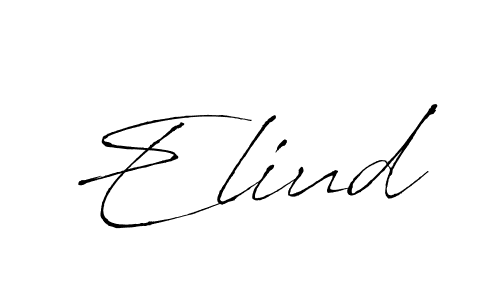 Also we have Eliud name is the best signature style. Create professional handwritten signature collection using Antro_Vectra autograph style. Eliud signature style 6 images and pictures png