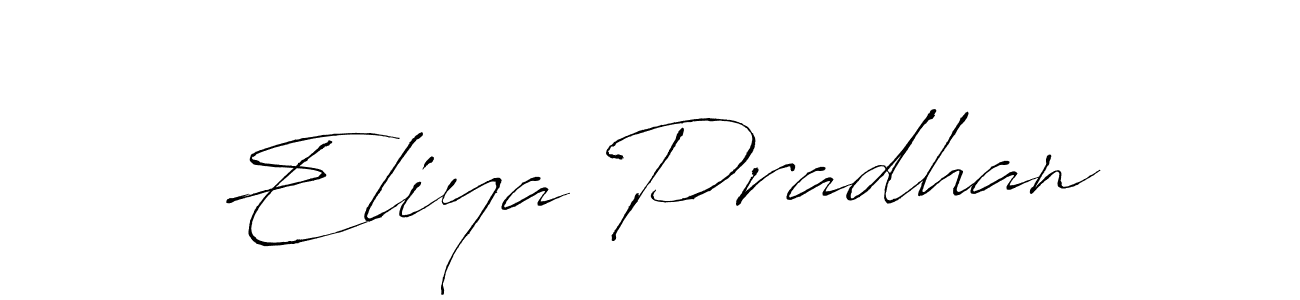 Make a short Eliya Pradhan signature style. Manage your documents anywhere anytime using Antro_Vectra. Create and add eSignatures, submit forms, share and send files easily. Eliya Pradhan signature style 6 images and pictures png