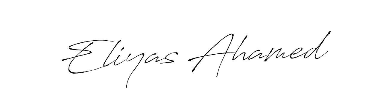 if you are searching for the best signature style for your name Eliyas Ahamed. so please give up your signature search. here we have designed multiple signature styles  using Antro_Vectra. Eliyas Ahamed signature style 6 images and pictures png