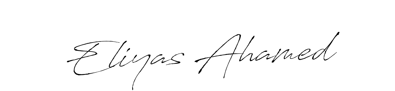 if you are searching for the best signature style for your name Eliyas Ahamed. so please give up your signature search. here we have designed multiple signature styles  using Antro_Vectra. Eliyas Ahamed signature style 6 images and pictures png