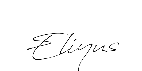 How to make Eliyus signature? Antro_Vectra is a professional autograph style. Create handwritten signature for Eliyus name. Eliyus signature style 6 images and pictures png