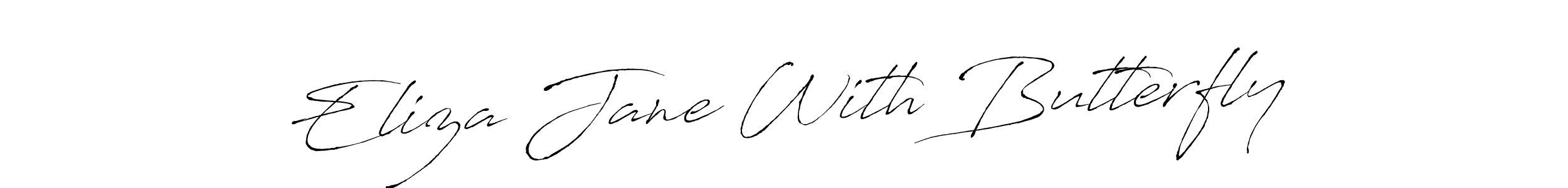 It looks lik you need a new signature style for name Eliza Jane With Butterfly. Design unique handwritten (Antro_Vectra) signature with our free signature maker in just a few clicks. Eliza Jane With Butterfly signature style 6 images and pictures png