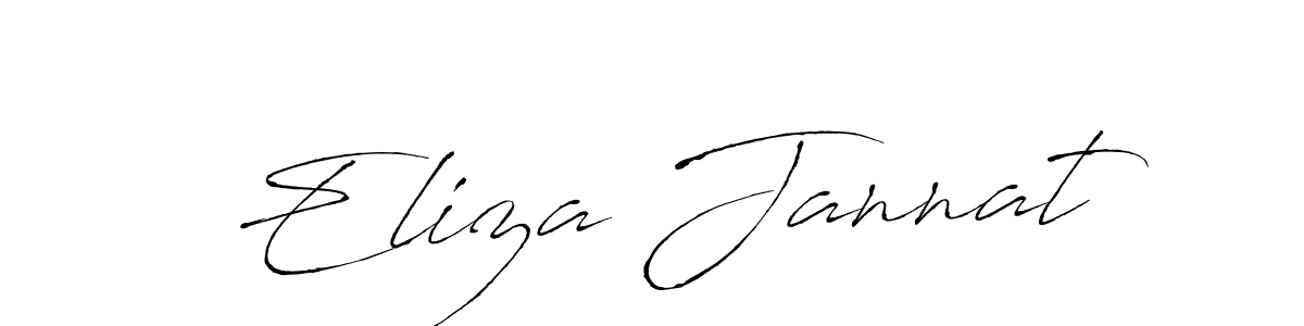 Antro_Vectra is a professional signature style that is perfect for those who want to add a touch of class to their signature. It is also a great choice for those who want to make their signature more unique. Get Eliza Jannat name to fancy signature for free. Eliza Jannat signature style 6 images and pictures png