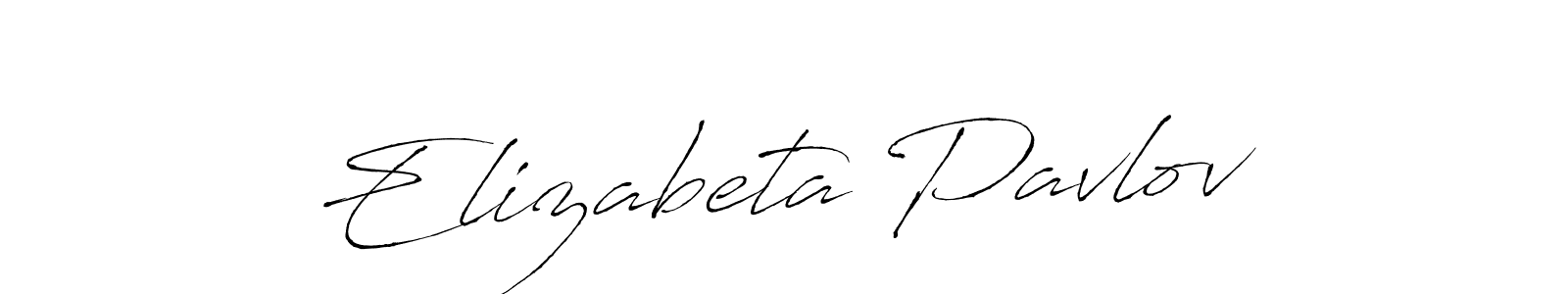 You should practise on your own different ways (Antro_Vectra) to write your name (Elizabeta Pavlov) in signature. don't let someone else do it for you. Elizabeta Pavlov signature style 6 images and pictures png
