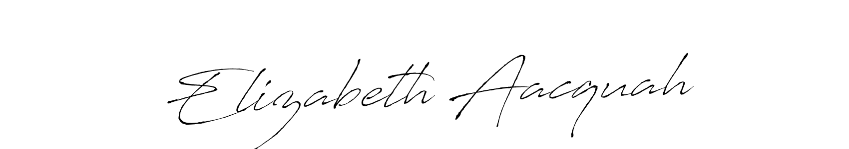 Also You can easily find your signature by using the search form. We will create Elizabeth Aacquah name handwritten signature images for you free of cost using Antro_Vectra sign style. Elizabeth Aacquah signature style 6 images and pictures png