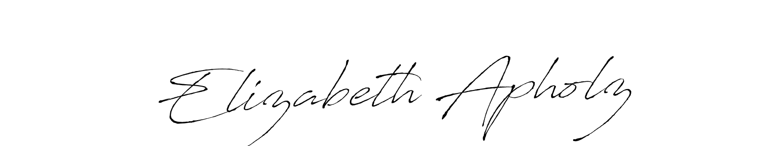 Make a short Elizabeth Apholz signature style. Manage your documents anywhere anytime using Antro_Vectra. Create and add eSignatures, submit forms, share and send files easily. Elizabeth Apholz signature style 6 images and pictures png