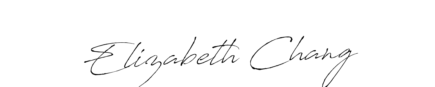 See photos of Elizabeth Chang official signature by Spectra . Check more albums & portfolios. Read reviews & check more about Antro_Vectra font. Elizabeth Chang signature style 6 images and pictures png