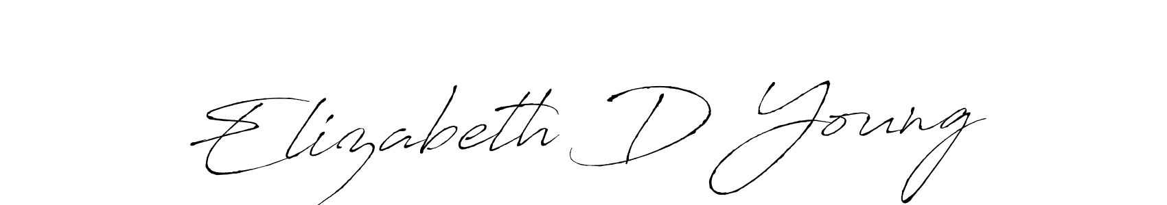 This is the best signature style for the Elizabeth D Young name. Also you like these signature font (Antro_Vectra). Mix name signature. Elizabeth D Young signature style 6 images and pictures png