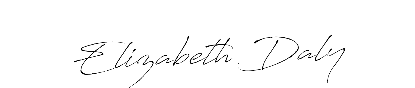 Once you've used our free online signature maker to create your best signature Antro_Vectra style, it's time to enjoy all of the benefits that Elizabeth Daly name signing documents. Elizabeth Daly signature style 6 images and pictures png