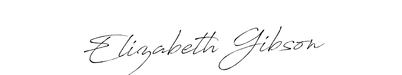 Also we have Elizabeth Gibson name is the best signature style. Create professional handwritten signature collection using Antro_Vectra autograph style. Elizabeth Gibson signature style 6 images and pictures png