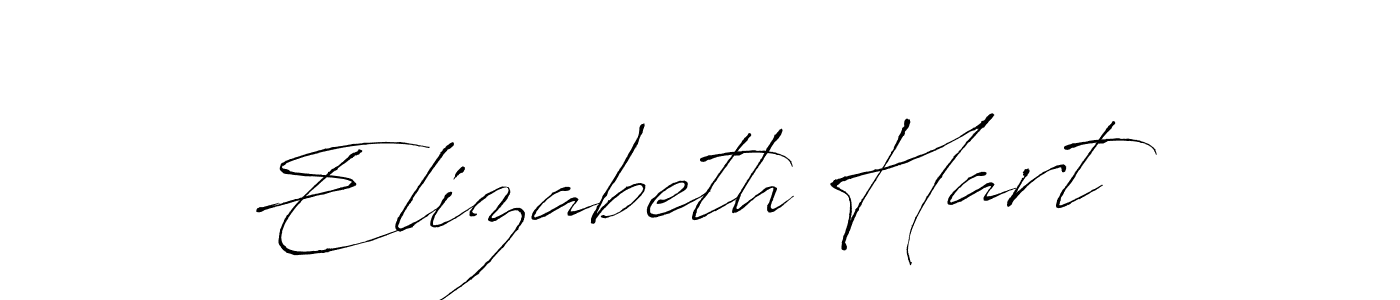 Design your own signature with our free online signature maker. With this signature software, you can create a handwritten (Antro_Vectra) signature for name Elizabeth Hart. Elizabeth Hart signature style 6 images and pictures png