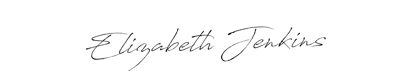 You should practise on your own different ways (Antro_Vectra) to write your name (Elizabeth Jenkins) in signature. don't let someone else do it for you. Elizabeth Jenkins signature style 6 images and pictures png