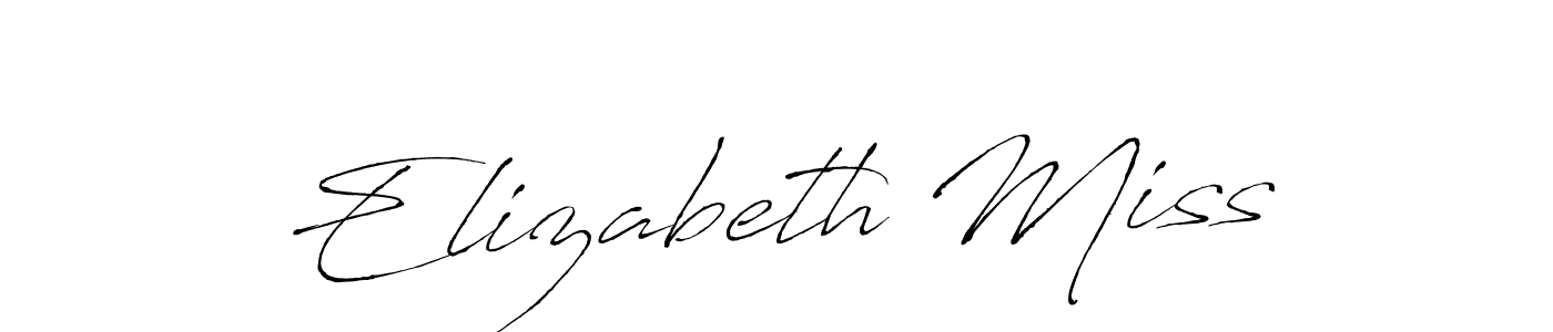 Also we have Elizabeth Miss name is the best signature style. Create professional handwritten signature collection using Antro_Vectra autograph style. Elizabeth Miss signature style 6 images and pictures png