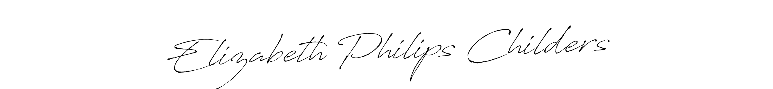 How to make Elizabeth Philips Childers signature? Antro_Vectra is a professional autograph style. Create handwritten signature for Elizabeth Philips Childers name. Elizabeth Philips Childers signature style 6 images and pictures png