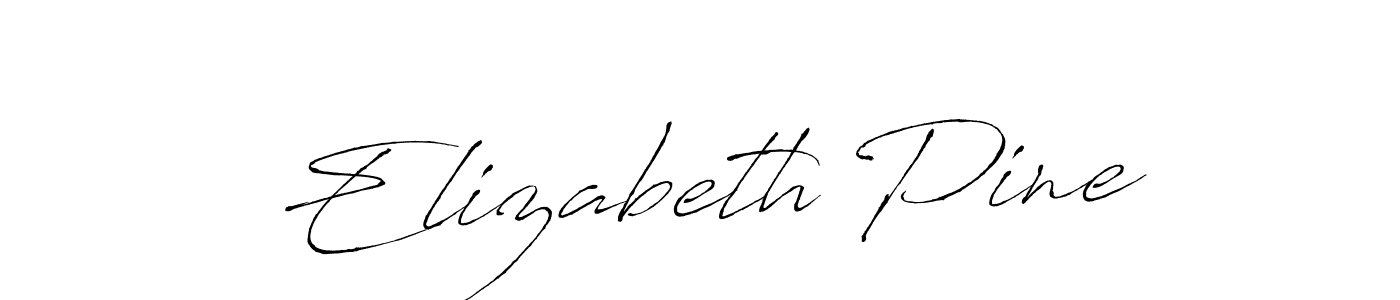 The best way (Antro_Vectra) to make a short signature is to pick only two or three words in your name. The name Elizabeth Pine include a total of six letters. For converting this name. Elizabeth Pine signature style 6 images and pictures png