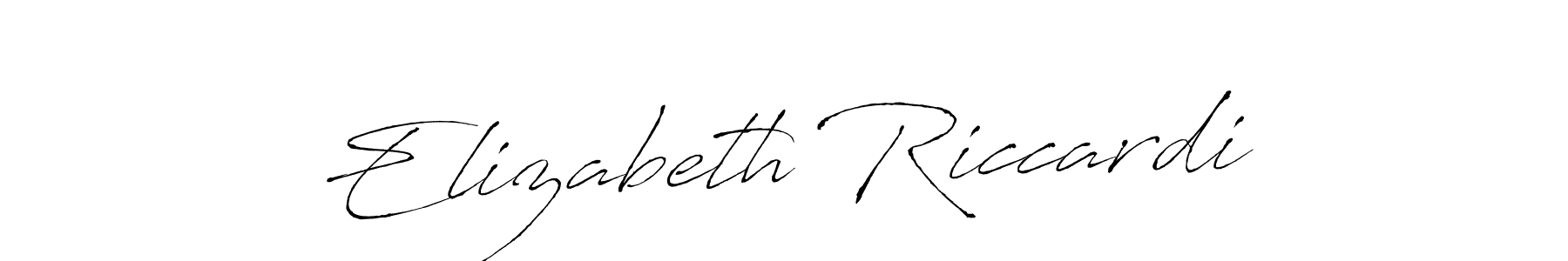 The best way (Antro_Vectra) to make a short signature is to pick only two or three words in your name. The name Elizabeth Riccardi include a total of six letters. For converting this name. Elizabeth Riccardi signature style 6 images and pictures png