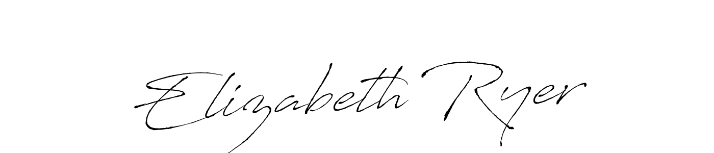 if you are searching for the best signature style for your name Elizabeth Ryer. so please give up your signature search. here we have designed multiple signature styles  using Antro_Vectra. Elizabeth Ryer signature style 6 images and pictures png