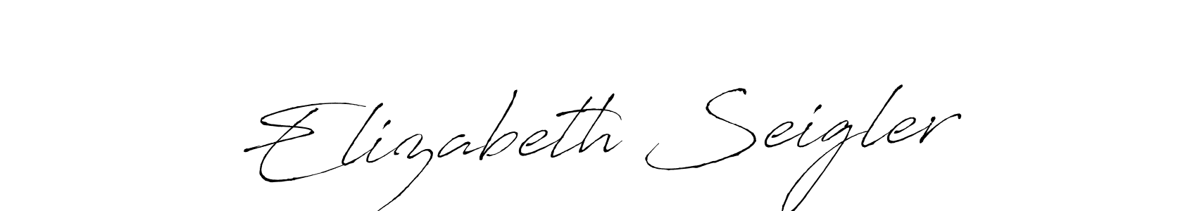Antro_Vectra is a professional signature style that is perfect for those who want to add a touch of class to their signature. It is also a great choice for those who want to make their signature more unique. Get Elizabeth Seigler name to fancy signature for free. Elizabeth Seigler signature style 6 images and pictures png