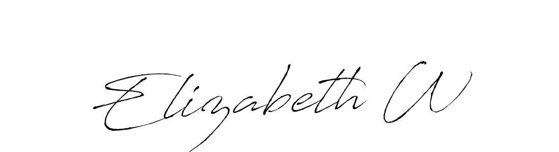 Antro_Vectra is a professional signature style that is perfect for those who want to add a touch of class to their signature. It is also a great choice for those who want to make their signature more unique. Get Elizabeth W name to fancy signature for free. Elizabeth W signature style 6 images and pictures png