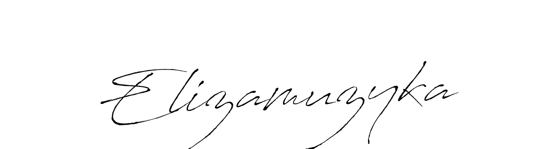 if you are searching for the best signature style for your name Elizamuzyka. so please give up your signature search. here we have designed multiple signature styles  using Antro_Vectra. Elizamuzyka signature style 6 images and pictures png
