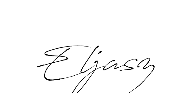 Design your own signature with our free online signature maker. With this signature software, you can create a handwritten (Antro_Vectra) signature for name Eljasz. Eljasz signature style 6 images and pictures png