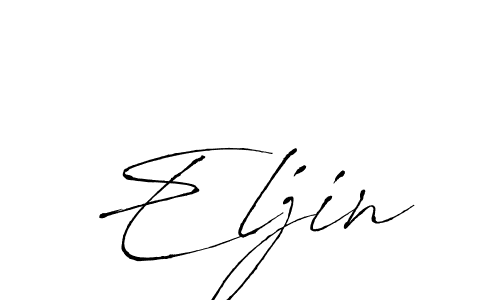 Design your own signature with our free online signature maker. With this signature software, you can create a handwritten (Antro_Vectra) signature for name Eljin. Eljin signature style 6 images and pictures png