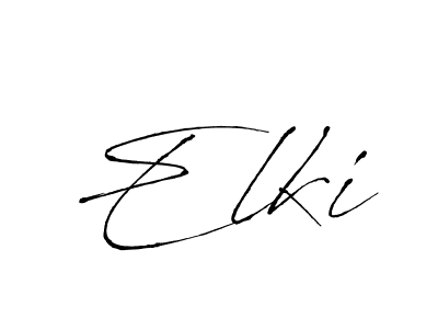 Once you've used our free online signature maker to create your best signature Antro_Vectra style, it's time to enjoy all of the benefits that Elki name signing documents. Elki signature style 6 images and pictures png