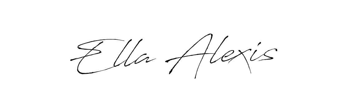 Make a short Ella Alexis signature style. Manage your documents anywhere anytime using Antro_Vectra. Create and add eSignatures, submit forms, share and send files easily. Ella Alexis signature style 6 images and pictures png