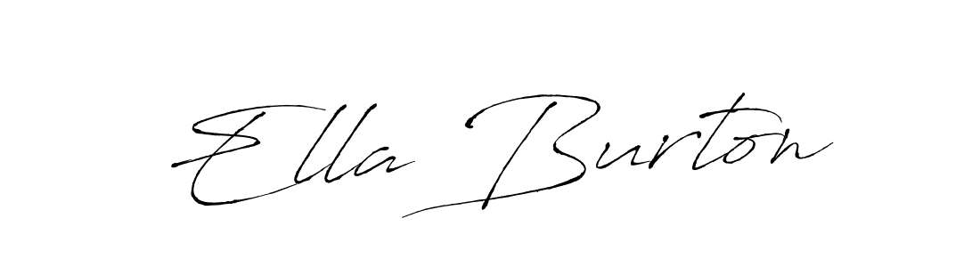 Also You can easily find your signature by using the search form. We will create Ella Burton name handwritten signature images for you free of cost using Antro_Vectra sign style. Ella Burton signature style 6 images and pictures png