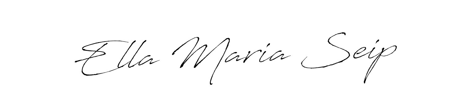 You can use this online signature creator to create a handwritten signature for the name Ella Maria Seip. This is the best online autograph maker. Ella Maria Seip signature style 6 images and pictures png