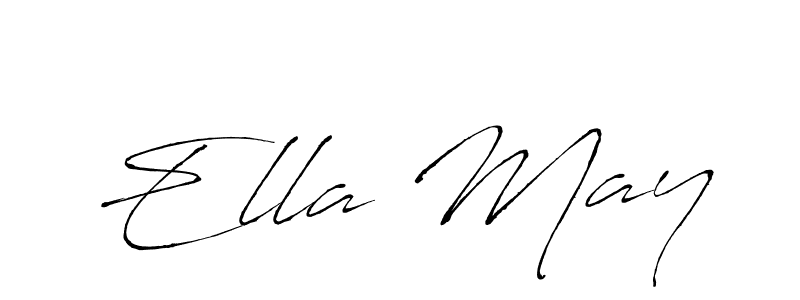 Design your own signature with our free online signature maker. With this signature software, you can create a handwritten (Antro_Vectra) signature for name Ella May. Ella May signature style 6 images and pictures png