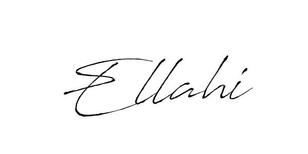 You should practise on your own different ways (Antro_Vectra) to write your name (Ellahi) in signature. don't let someone else do it for you. Ellahi signature style 6 images and pictures png