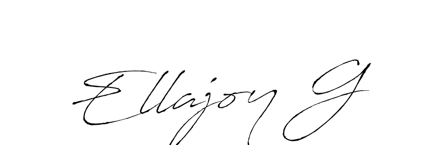 You should practise on your own different ways (Antro_Vectra) to write your name (Ellajoy G) in signature. don't let someone else do it for you. Ellajoy G signature style 6 images and pictures png