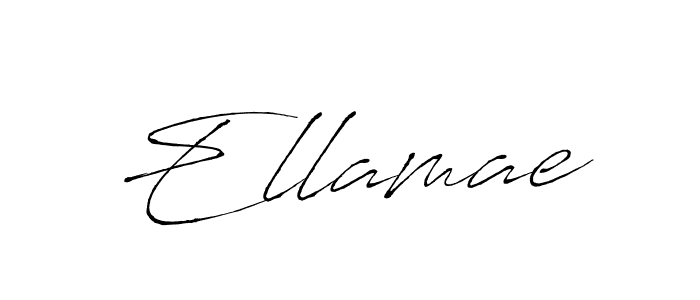 Design your own signature with our free online signature maker. With this signature software, you can create a handwritten (Antro_Vectra) signature for name Ellamae. Ellamae signature style 6 images and pictures png