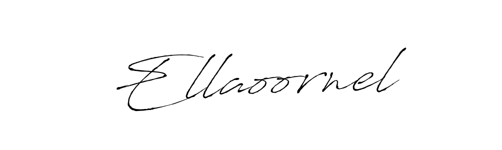 Create a beautiful signature design for name Ellaoornel. With this signature (Antro_Vectra) fonts, you can make a handwritten signature for free. Ellaoornel signature style 6 images and pictures png