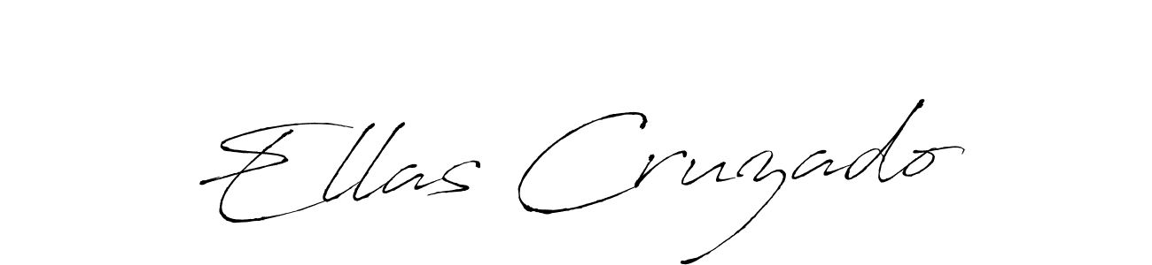 Antro_Vectra is a professional signature style that is perfect for those who want to add a touch of class to their signature. It is also a great choice for those who want to make their signature more unique. Get Ellas Cruzado name to fancy signature for free. Ellas Cruzado signature style 6 images and pictures png